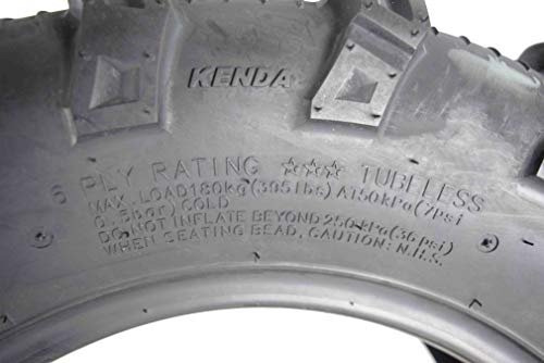 Kenda Bear Claw EVO ATV UTV All Terrain Mud Bearclaw Tires with Bottle Opener Keychain 4 Pack Set (26x9-14 Front 26x11-14 Rear) - Thumbnail 5