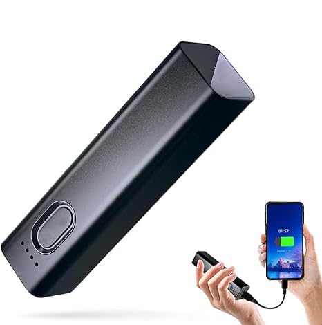 DAIFAC Mini Spy Camera Power Bank Hidden Camera No WiFi 1080P Small Camera Portable Nanny Cam with Motion Detection for Home Security