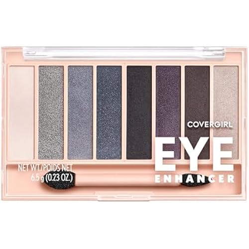 COVERGIRL Eye Enhancer Eyeshadow Palette, 820 Smoky (Packaging May Vary)