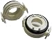 iJDMTOY (2) Xenon HID Bulb Retainer Adapter Holders, Compatible For 1999-2006 BMW E46 3 Series 325i 325ci 330i 330ci Install H7 Aftermarket HID Conversion Kit Light On Low Beam