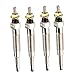 Estink Heater Glow Plugs Glow Plugs Heater for Pajero Shogun 1994-1999 2.8 TD 4M40-T Engine Metal Material Easy Installation 4pcs
