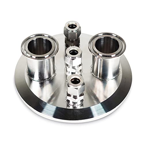 USA Lab Flat Lid w/ (3) 1/2