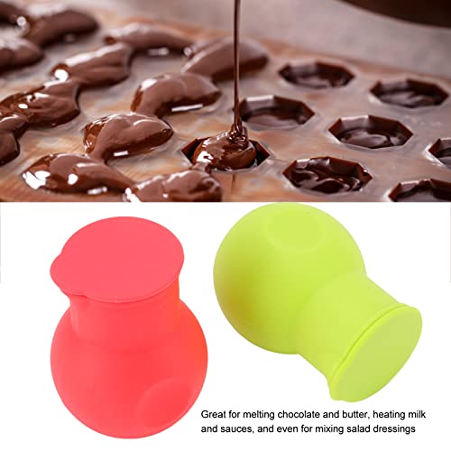 Recipiente de silicona para derretir chocolate con calentamiento rápido miniatura 6