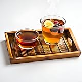 WENEX CRAFTS Kitchen Dining Tableware Sheesham Wood Decorative Kitchen and Dining Table Organizer Serving Pieces for Dinnerware Dish Platters Serving Trays, Serveware Serving Trays (Style 6)