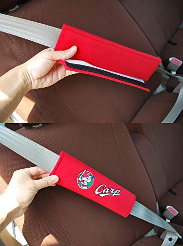 Amazon | 広島東洋カープ シートベルトパッド | 広島東洋カープ | カー用品