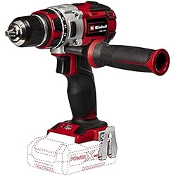Taladro A Batería Einhell Tc Cd 18 35 Li Einhell Taladro atornillador a batería - TE-CD 18 Li Brushless Solo Power X-Change, Iones de litio, par de 60 Nm, motor sin escobillas, mandril de metal de 13 mm, sin batería ni cargador
