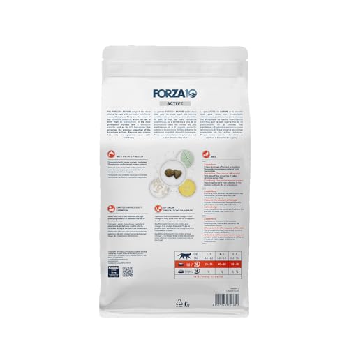 Forza10 - Cat Food, Vet-Apoorved Pet Food for Kidney Support, Non-GMO, Fish Flavor, Crafted for Adults, Made in Italy (3.3 lb)