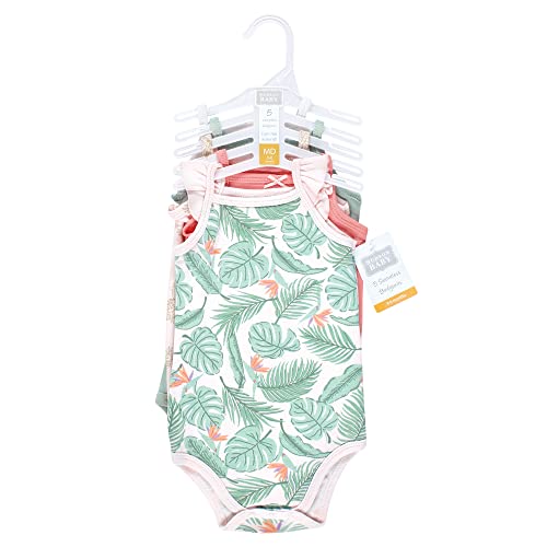 Image of Hudson Baby Unisex Baby Cotton Sleeveless Bodysuits