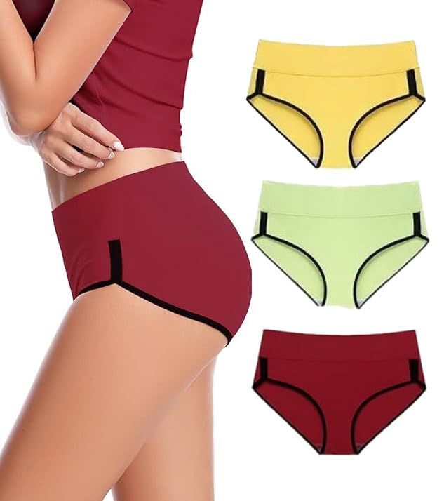 Women Cotton Panty | Mid Rise | Soft Breathable | Stretchable | Comfortable Underwear for Women-picture-45