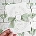 UNIQOOO Wax Seal Stickers - 3D Hydrangea Floral Wedding Invitation Envelope Seal Stickers, 50 Pcs Self- Adhesive White Stickers, Perfect for Invitation, Christmas, Gift Wrapping