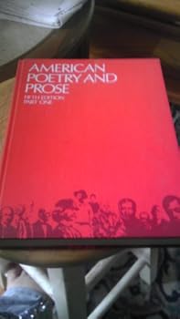 Hardcover American Poetry and Prose, Part One, 5th Edition; Book