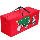 Decoración para Navidad: bonita bolsa de almacenamiento para árbol de Navidad, hace que tu árbol de Navidad sea una exquisita presentación. Este año, usted ll realmente nos alegra de estar bajo el árbol.