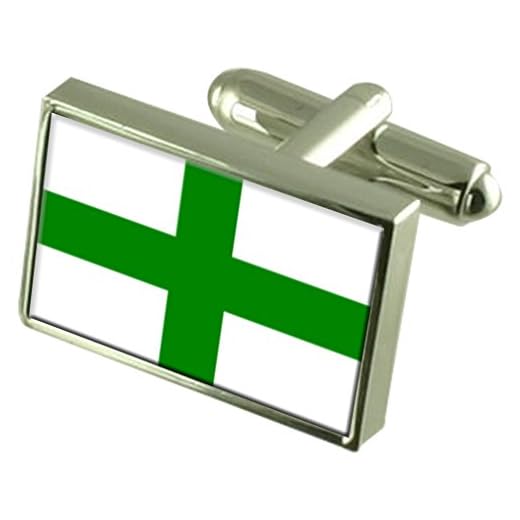 Select Gifts Zejtun stad Malta flagga manschettknappar