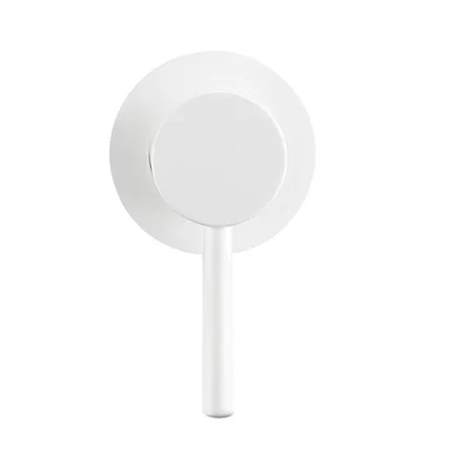 Iddcmwnb One Color Concealed Faucet Body Switch Embedded Wall Row Basin Split Type Hot And Cold Mixed Water Control Valve(White-1)
