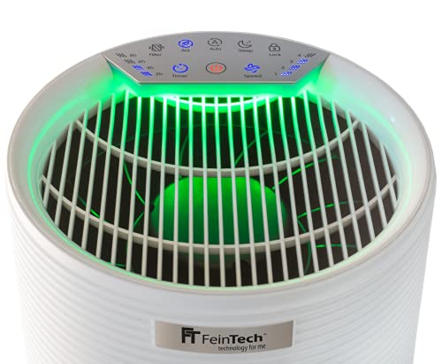 FeinTech FLR00100 Purificateur d'air avec filtre HEPA 13 commandé par capteur Air Purifier CADR 300 m³/h – Image 6