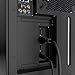 NZXT Vertical GPU Mounting Kit - AB-RH175-B1-175 mm PCIe 4.0x16 Riser Cable - GPU Holder - Sturdy Steel Bracket - Black