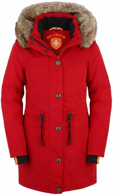 Wellensteyn Kurzmantel WOLS-878-RD, red, rot(red), Gr. XXL