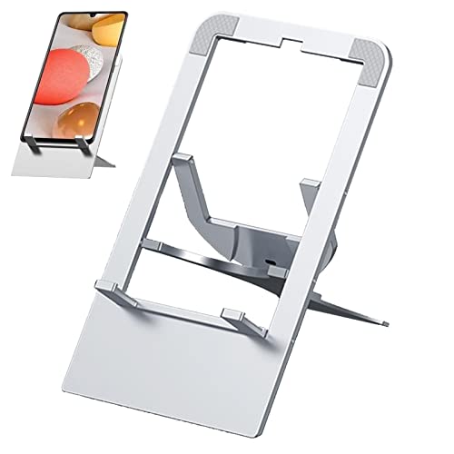 Suporte de telefone dobrável,Suporte para Telemóvel para Secretária - Suporte de telefone de liga de