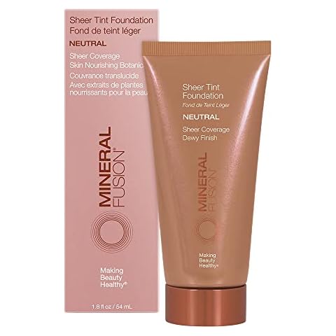 Mineral Fusion Sheer Tint Mineral Foundation Neutral, 1.8 oz Cover