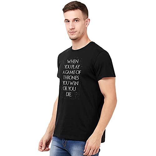 Image of Free Authority Game of Thrones Printed Regular Fit Cotton Men's T-Shirt