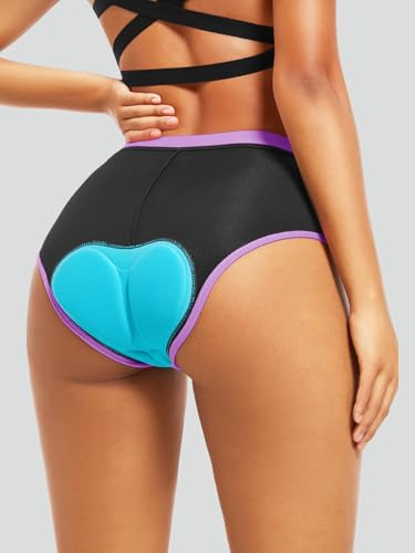 Women\'s Cycling Underwear 4D Padded Bike Shorts Lightweight Bicycle Biking Undershorts Breathable Ergonomic Design