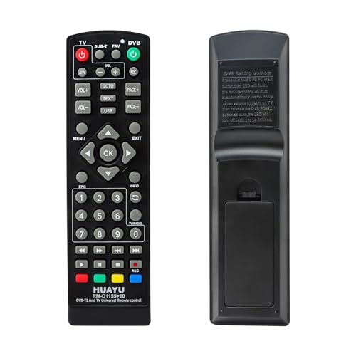 Télécommande DVB-T2 RM-D1155 pour remplacer votre boîtier en panne - 3