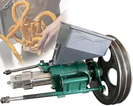 Food Puffed Extruder,Corn Puffing Snack Extrusion Machine,Rice Corn Puff Extruder, with 7 Molds, for Parties, Gatherings