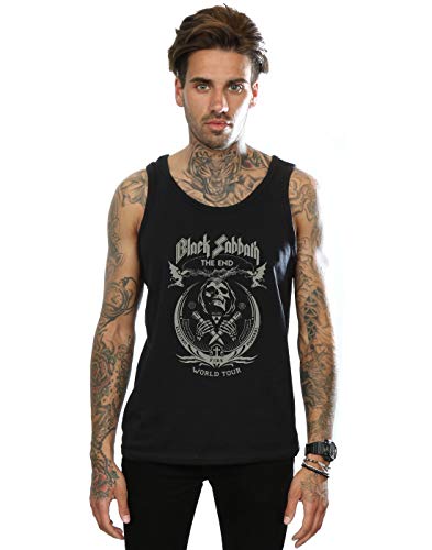 Image of Black Sabbath Men's The End World Tour Vest Black X-Large