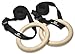 Garage Fit Wood Gym Rings, Wooden Gymnastic Rings, Fitness Rings, Exercise Rings, Gym Ring, Gymnast Rings, Gymnastics Rings