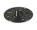 On-Stage SSA20M Speaker Mount Adapter with M20 Threading & Reliable Hardware Company RH-1606-8-A Rubber Foot, Black