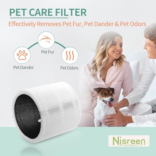 Nisreen Blue Pure 311i Max Replacement Filter Compatible with Blueair Blue Pure 311i Max Air Pu-rifier F3MAX, H13 True HEPA and Activated Carbon 2-in-1 F3MAX Replacement Filters, 1 Pack by Nisreen - Image 6