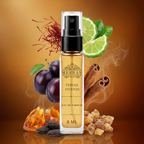 Image of Teriaq Intense Style Fragrance (8ML) | Long Lasting EDP Spray | Rich Oriental Arabian Fragrance | Pocket Travel Perfume | Perfume for man and women