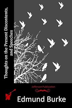 Paperback Thoughts on the Present Discontents, and Speeches Book