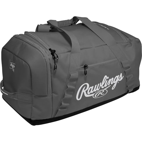 Rawlings | COVERT2 Duffel Bag | Baseball/Softball | Graphite