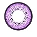 Produktbild Matlens  EOS Farbige Kontaktlinsen mit Stärke circle lenses lila violet J-203 2 Linsen 1 Kontaktlinsenbehälter 1 Pflegemittel 50ml -750