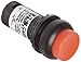 Eaton C22S-DH-R-K11 Pushbutton Switch, Extended Mounted, Momentary Operation, Red Button Color, Black Bezel Color, SPST-NO / SPST-NC Contacts