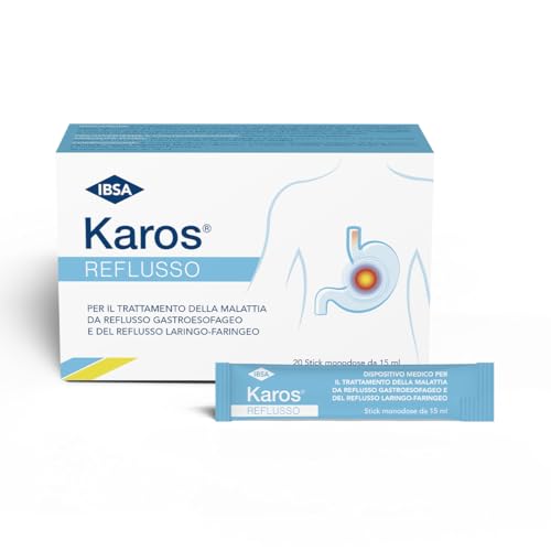 Karos Reflusso | Stick per uso orale per il trattamento dei sintomi da reflusso gastroesofageo