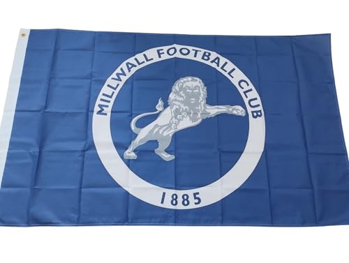 Image of Millwall FC design flag 5 x 3ft