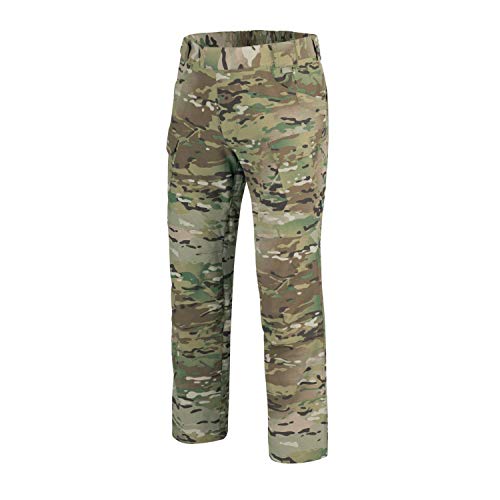 Helikon-Tex OTP Outdoor Tactical Pants - Water Resistant Ripstop Mens Cargo Pants - Outback Line - Lightweight, Hiking, Law Enforcement, Work Pants, Multicam Waist 30 Length 32