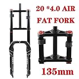 【Ultraleichtes Design】: Ultraleichtes Design des Mountainbike-Stoßdämpfers: strenge Materialauswahl. Die Vordergabel besteht aus einem benutzerfreundlichen, ultraleichten Aluminiumlegierungsmaterial, das nicht nur die Taille aus hochwertigem Metall zeigt, sondern auch die Ästhetik des Produkts verbessert, sondern auch das Gewicht der gesamten Gabel reduziert.