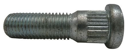 Wheel Bolt, Zinc, 1/2-20x1 3/4 In L, PK25