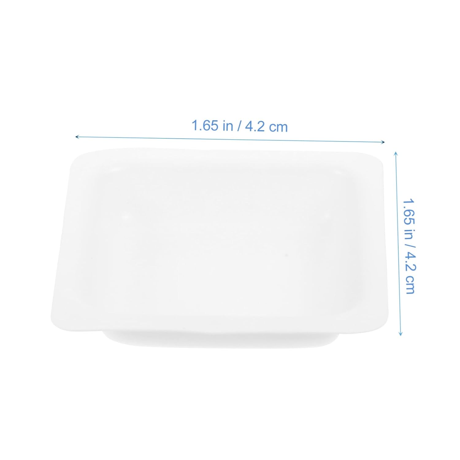 Mobestech 500pcs Sturdy Weighing Boat Scale Pan Reusable Measuring Weigh Boat for Lab Home Hospital