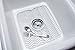 Rubbermaid White Twin Sink Mat 1295-06-WHT