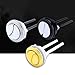 Long Lasting ABS Button Bathroom Toilet Lid Button Bathroom Hardware Quick Fixing Suitable For Toilet Attachment
