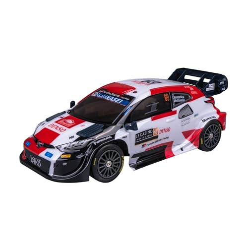 Nikko Coche teledirigido RC 10402 Toyota Gazoo Rally Racer #69 Rovanperä 1:16 con Juego Extra de neumáticos y Destornillador, 28 cm, Mando a Distancia de 2,4 GHz, Alcance de 30 m, para niños a Partir