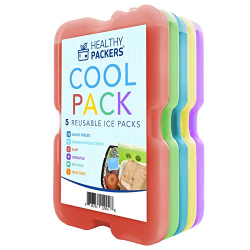 Healthy Packers Ice Pack for Lunch Box - Freezer Packs - Original Cool