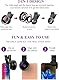 Auricase 2-in-1 Universal Handy Kamera objektiv, Handy objektiv Set, 12,5X Macro Lens, 0,45X Weitwinkel, Makroobjektiv für die meisten Smartphones