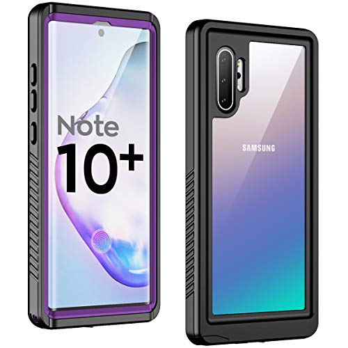 Temdan New Designed for Waterproof Samsung Galaxy Note 10 Plus Case,Clear Sound Quality