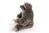 Teddys Rothenburg Kuscheltier Faultier 26 cm sitzend grau Plüschfaultier Plüschtier
