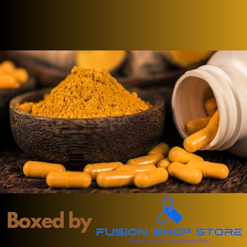 Spring Valley Turmeric Curcumin 1000 mg- Capsules Supplement 60ct (Pack of 1), Plus Organic Ginger, Set with Fusion Shop Store Keychain Travel Case Pills (1) - Thumbnail 2